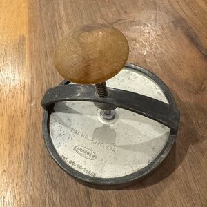 Vintage burger press